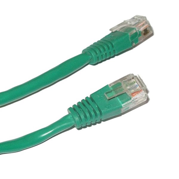 XtendLan Patch kabel Cat 6 UTP 1m - zelený