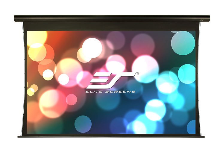 Elite Screens SKT110UHW-E24 ELITE SCREENS plátno elektrické motorové 110" (279 cm)/ 16:9/137,2 x 243,8 cm/hliníkový case černý/24" drop/Fiber Glass