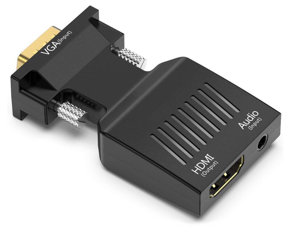 XtendLan XL-ADVGHD XtendLan Adaptér VGA (M) na HDMI (F), do 1080p, audio propojením (konektor 3.5mm, F)