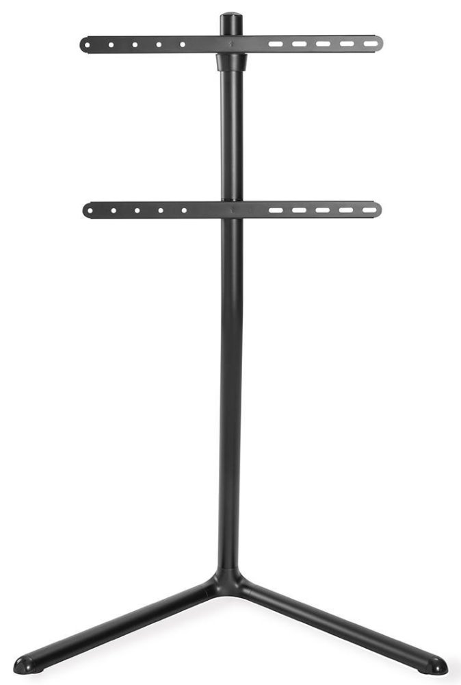 NEDIS podlahový TV stojan/ 49 - 70"/ 40 kg/ provedení V-vorm/ protiskluzový popruh/ Snap-lock/ hliník/ ocel/ černý