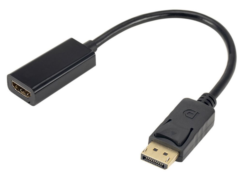 XtendLan XL-ADDPHDF XtendLan Adaptér DisplayPort (M) na HDMI (F), 15cm, černý