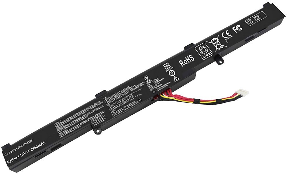 TRX A41-X550E 2600mAh - neoriginální TRX baterie Asus/ 2600mAh/ pro A450E/ F450E/ F750LA/ F751/ K550D/ R751/ R752/ X450J/ X550E/ X750/ X751/ neorig.