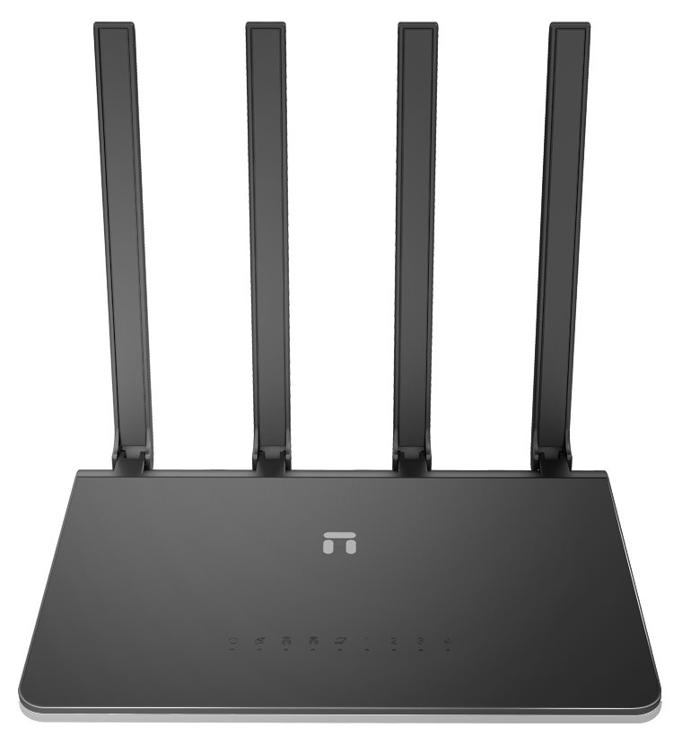 STONET by Netis N2 - Wi-Fi Router, AC 1200, 1x WAN, 4x LAN, 4x fixní anténa 5 dB, Full Gigabit porty