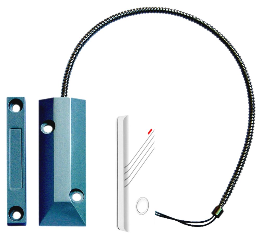 iGET SECURITY P21 - Bezdrátový magnetický senzor pro železné dveře/okna/vrata, detekce při otevření, pro alarm M2B/M3B