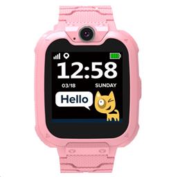CANYON smart hodinky Tony KW-31 PINK,1,54" GSM, microSIM, 32MB paměť, kamera 0.3Mpx, volání, 7 her, microSD slot