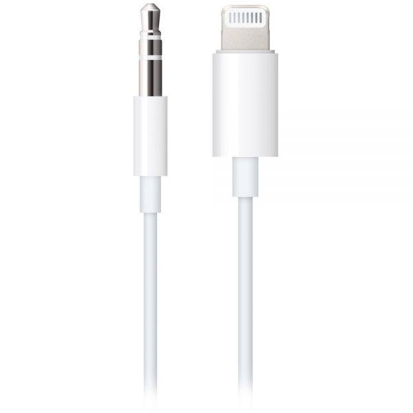 Apple MXK22ZM/A Lightning to 3.5mm Audio Cable - White / SK
