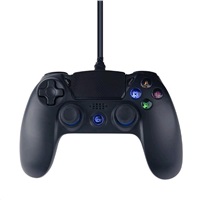 GEMBIRD Wired vibration game controller for PlayStation 4 or PC black