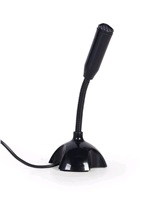 GEMBIRD mikrofon na stůl MIC-DU-02, USB, černá