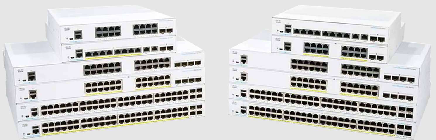 Cisco switch CBS350-24XTS-EU, 12x10GbE, 12x10GbE SFP+