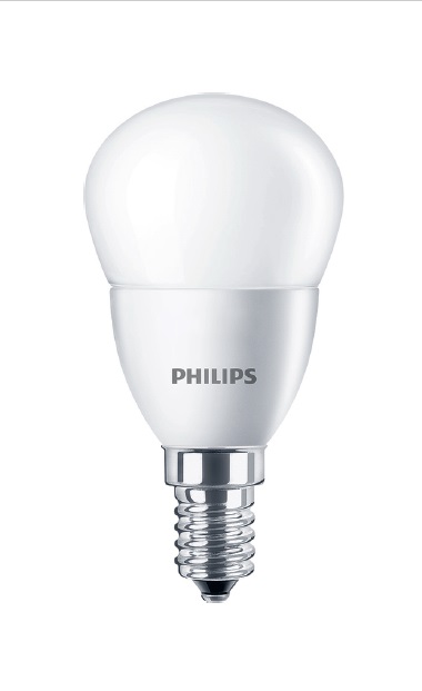 Philips LED žárovka E14CP P45 FR 5W 40W neutrální bílá 4000K LED žárovka Philips E14 5W 4000K 230V P45 FR P312685
