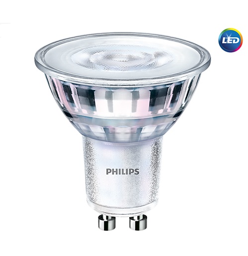 LED žárovka Philips, GU10, 4,9W, 4000K, úhel 36° P308619