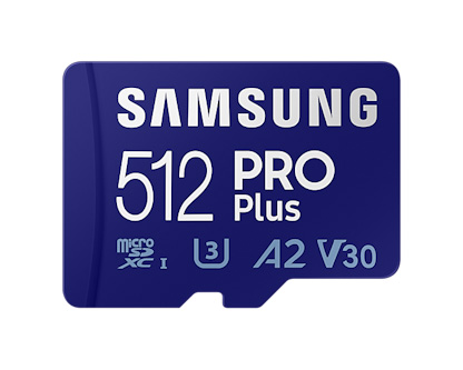 Samsung microSDXC 512GB PRO Plus + SD adaptér