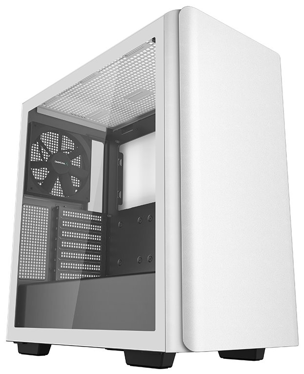 DEEPCOOL skříň CK500 ATX / 2x140 mm fan / 2xUSB 3.0 / USB-C bílá