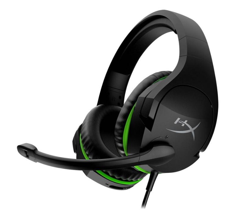 HP HyperX CloudX Stinger - Gaming Headset (Black-Green) - Xbox