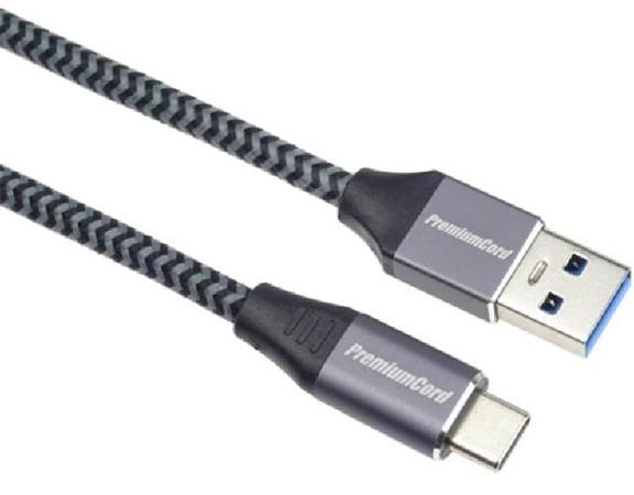 PREMIUMCORD Kabel USB-C na USB 3.0 A (USB 3.1 generation 1, 3A, 5Gbit/s) 3m oplet
