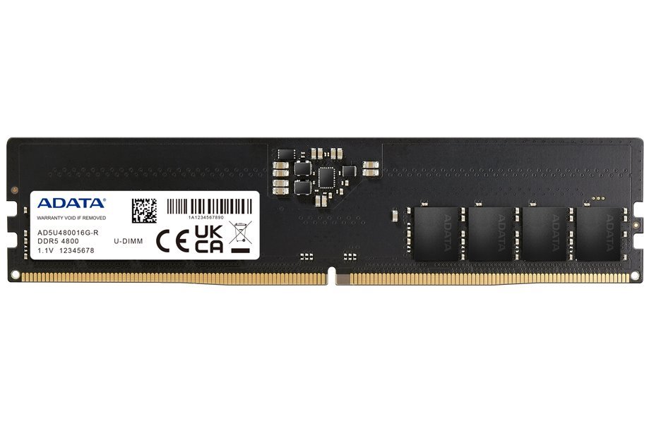 Adata/DDR5/16GB/4800MHz/CL40/1x16GB