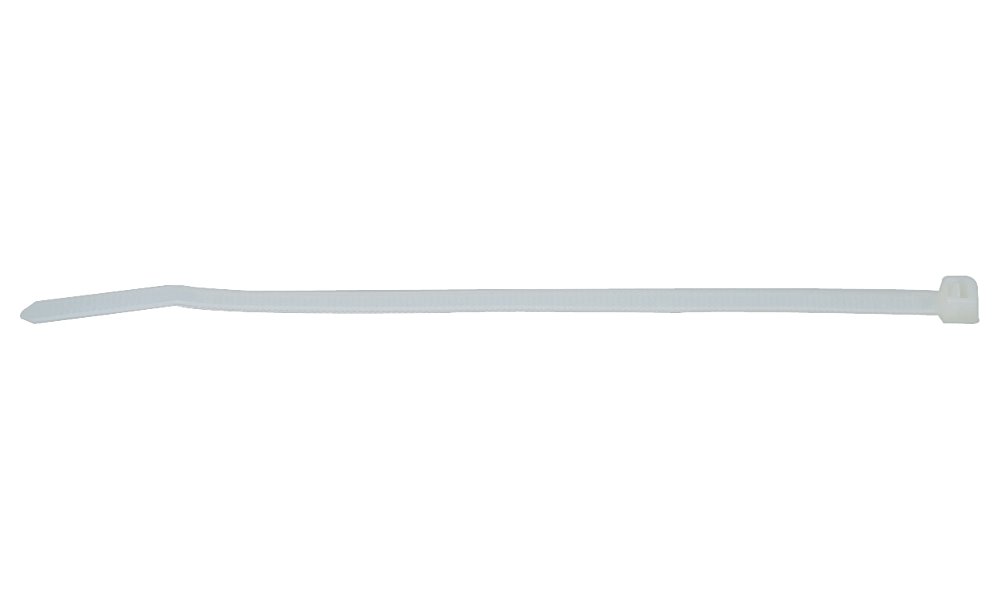 NEDIS stahovací pásky/ délka 29 cm/ balení 100 ks/ bílé