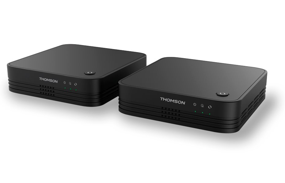 Thomson THM1200KIT THOMSON sada 2 Wi-Fi Mesh Home Kit 1200/ Wi-Fi 802.11a/b/g/n/ac/ 1200 Mbit/s/ 2,4GHz a 5GHz/ 3x LAN/ černý