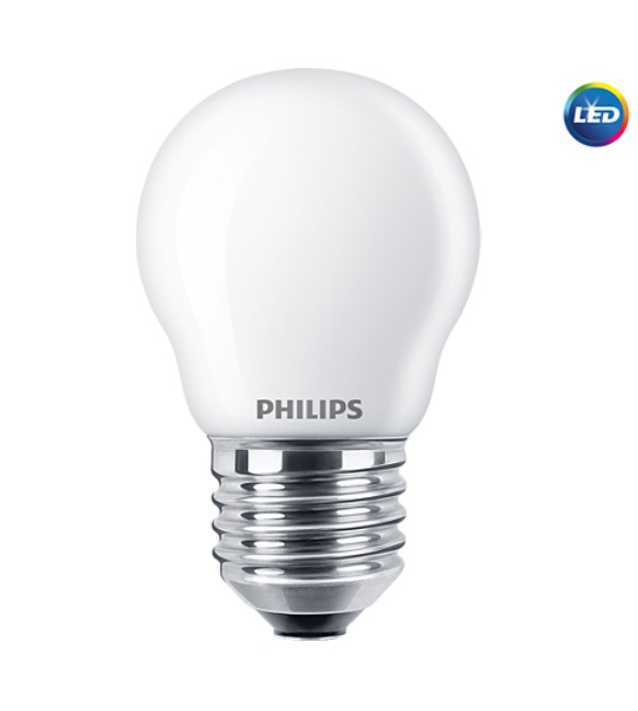 Philips LED žárovka E27 P45 FR 2,2W 25W teplá bílá 2700K LED žárovka Philips FILAMENT Classic E27 2,2W 2700K 230V P45 FR P346833
