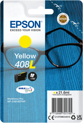 Epson T09K44010 - originální EPSON ink Yellow 408L DURABrite Ultra Ink