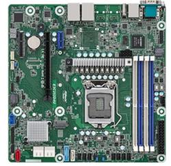 ASRock Rack E3C252D4U LGA1200 (Xeon 2300), 4x DDR4 ECC, 6x SATA, M.2(22110), 3x PCIe, 2x LAN, IPMI