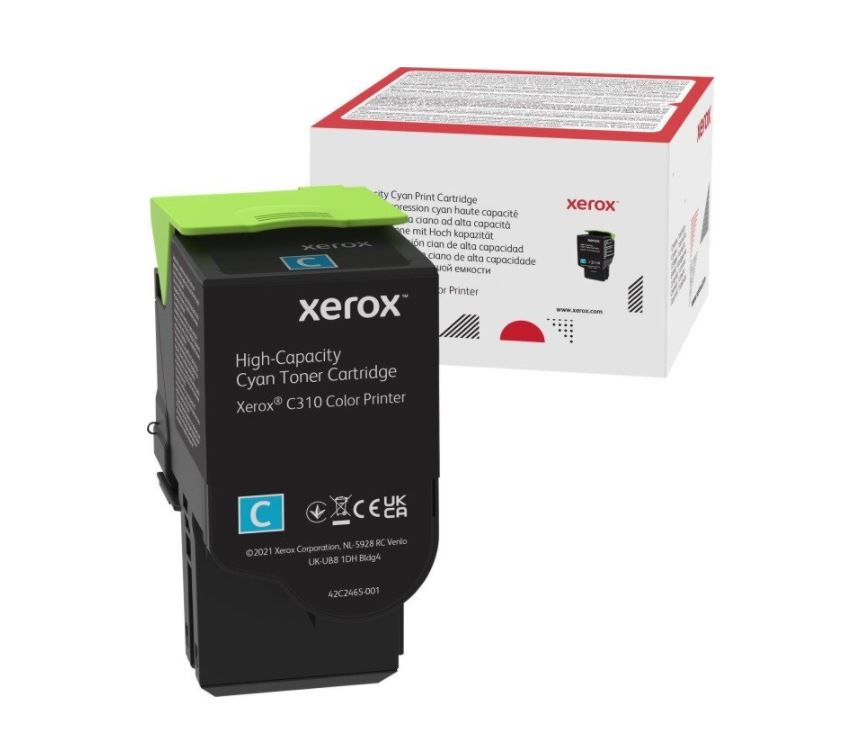 Xerox 006R04369 - originální Xerox originální toner 006R04369, cyan, 5500str., Xerox C310, C315,