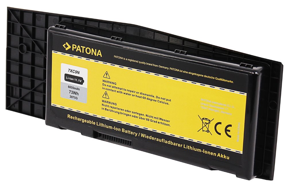PATONA baterie pro ntb DELL Alienware M17X 6600mAh Li-Ion 11,1V 7XC9N