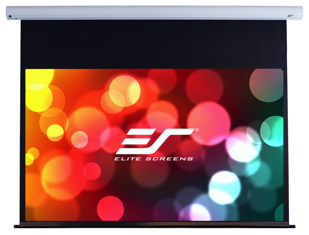 Elite Screens SK92XHW-E24 ELITE SCREENS plátno elektrické motorové 92" (233,7 cm)/ 16:9/ 114,5 x 203,7 cm/ case bílý/ 24" drop/ MaxWhite FG