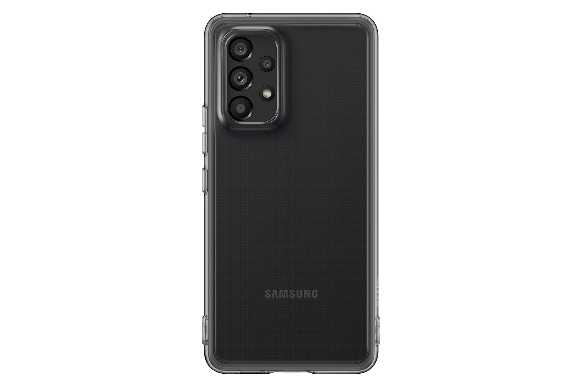 Samsung Poloprůhledný zadní kryt Galaxy A53 5G černý
