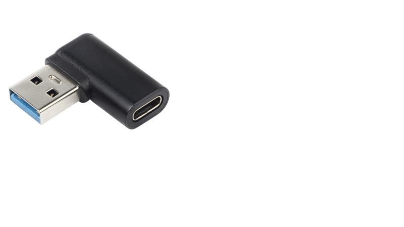 Premiumcord kur31-26 PremiumCord USB redukce USB-C - USB3.0 typ A (F/M), zahnutá 90°