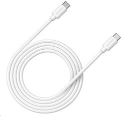 CANYON kabel UC-12, USB-C – USB-C (100W, 20V/5A) 2m, bílá