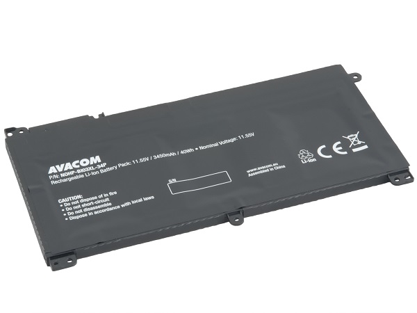 AVACOM NOHP-BI03XL-34P 3450 mAh baterie - neoriginální Avacom náhradní baterie HP Pavilion 13-u series Li-Pol 11,55V 3450mAh 40Wh
