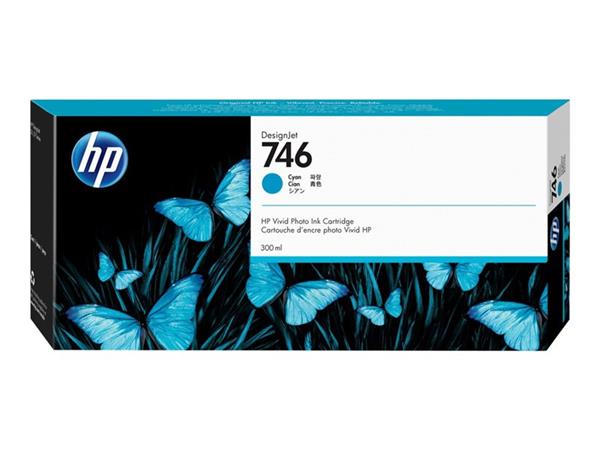 HP 746 300-ml Cyan Ink Cartridge zboží