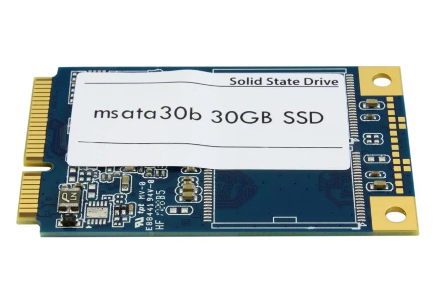 PC Engines 30GB msata30b PC Engines msata30b, 30GB mSATA SSD disk