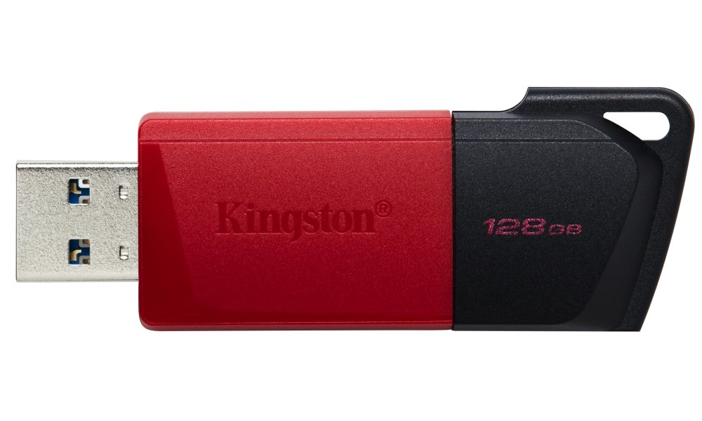 KINGSTON DataTraveler EXODIA M 128GB / USB 3.2 Gen1 / černá + červená