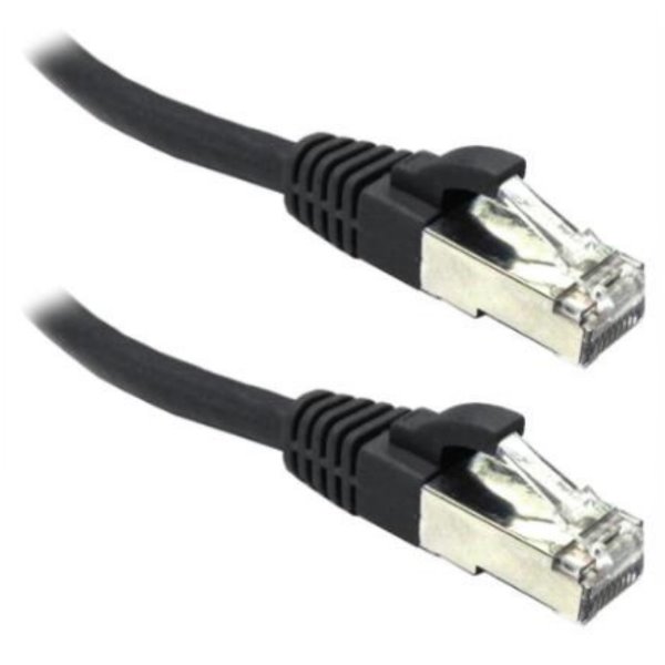 XtendLan Patch kabel Cat 6A SFTP LSFRZH 3m - černý