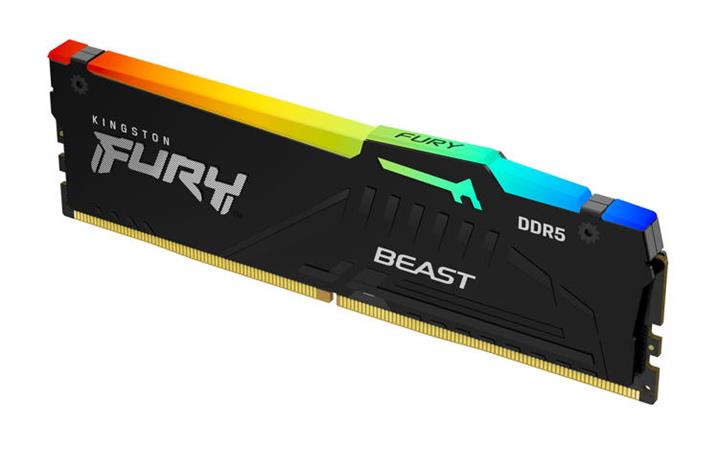 KINGSTON FURY Beast Black RGB 32GB DDR5 5600MHz / CL40 / DIMM