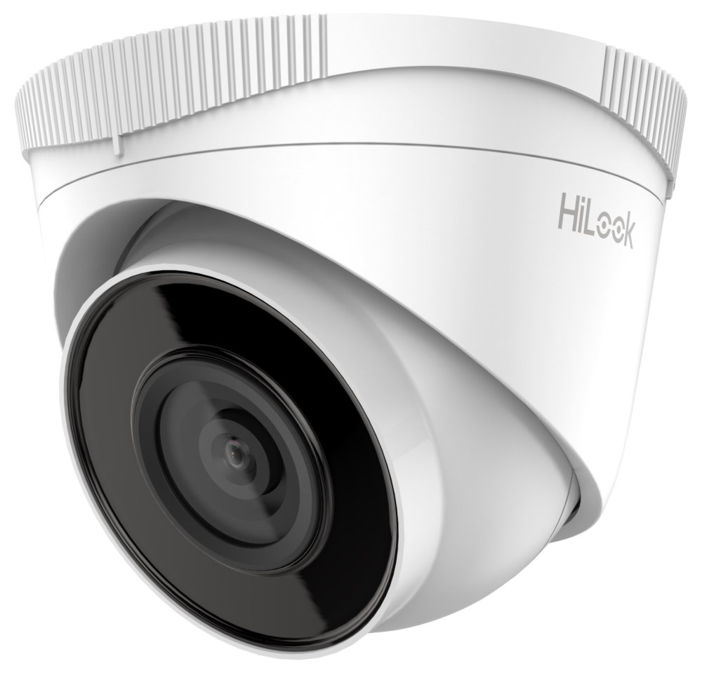 HiLook IP kamera IPC-T240H(C)/ Dome/ rozlišení 4Mpix/ objektiv 4mm/H.265+/krytí IP67 /IR až 30m/kov+plast