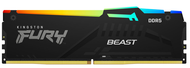 Kingston KF556C40BBA-32 DIMM DDR5 32GB 5600MT/s CL40 KINGSTON FURY Beast Black RGB