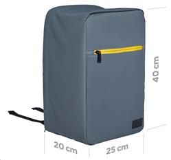 CANYON CSZ-01 batoh pro 15.6" notebook, 20x25x40cm, 20L, příruční zavazadlo, příruční zavazadlo, šedá