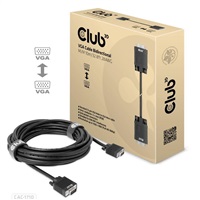 Club3D CAC-1710 Club3D kabel oboustranný VGA, M/M, 28AWG, 10m