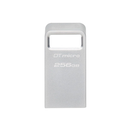 Kingston DataTraveler Micro 256GB DTMC3G2/256GB Kingston Flash Disk 256GB DataTraveler Micro 200MB/s Metal USB 3.2 Gen 1