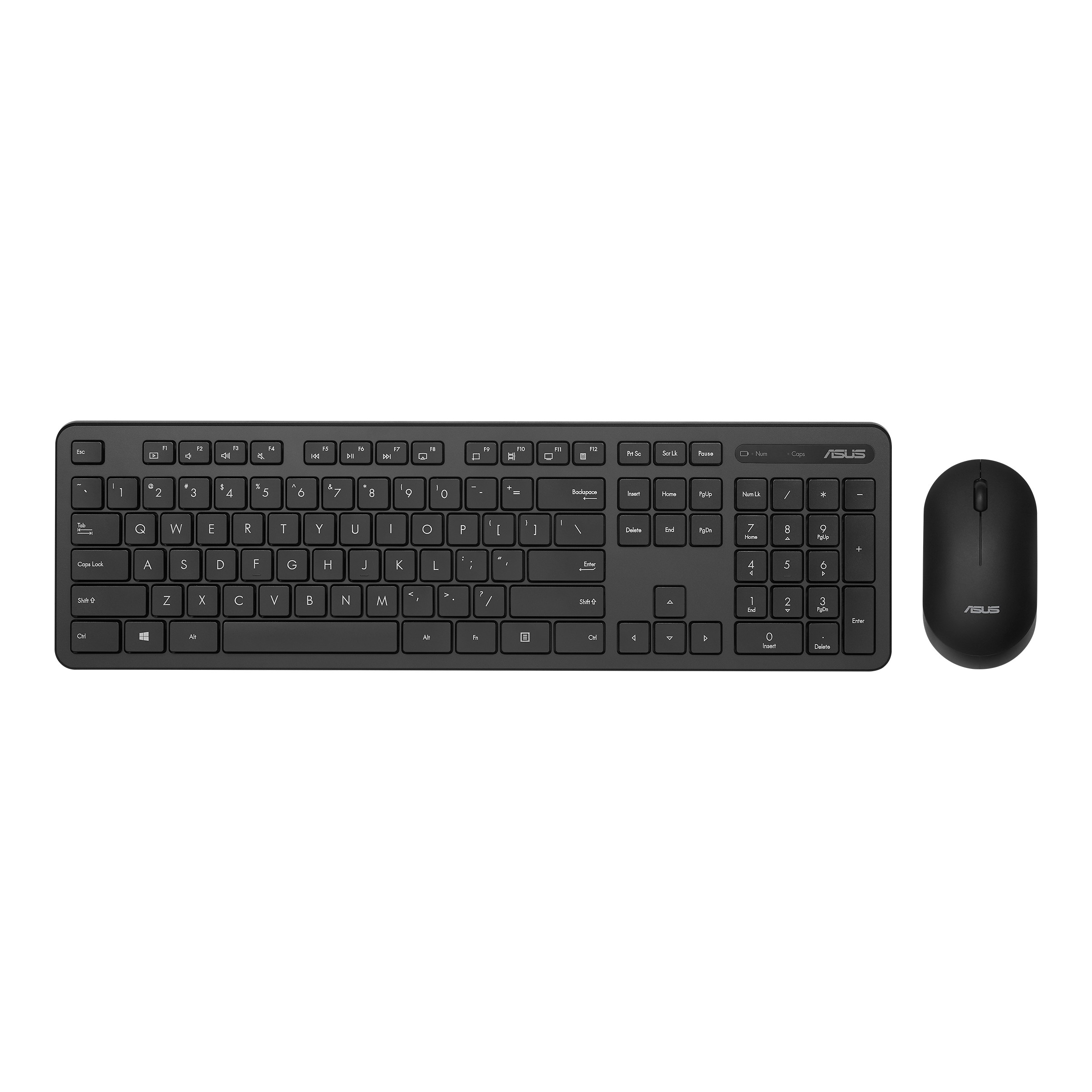 Asus CW100 90XB0700-BKM0H0 ASUS CW100 set klávesnice + myš, bezdrátová, černá