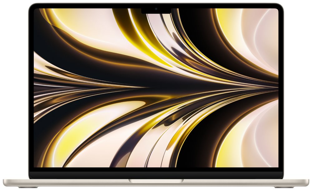 Apple MacBook Air MLY23CZ/A Apple MacBook Air 13 ,M2 chip with 8-core CPU and 10-core GPU, 512GB,8GB RAM - Starlight