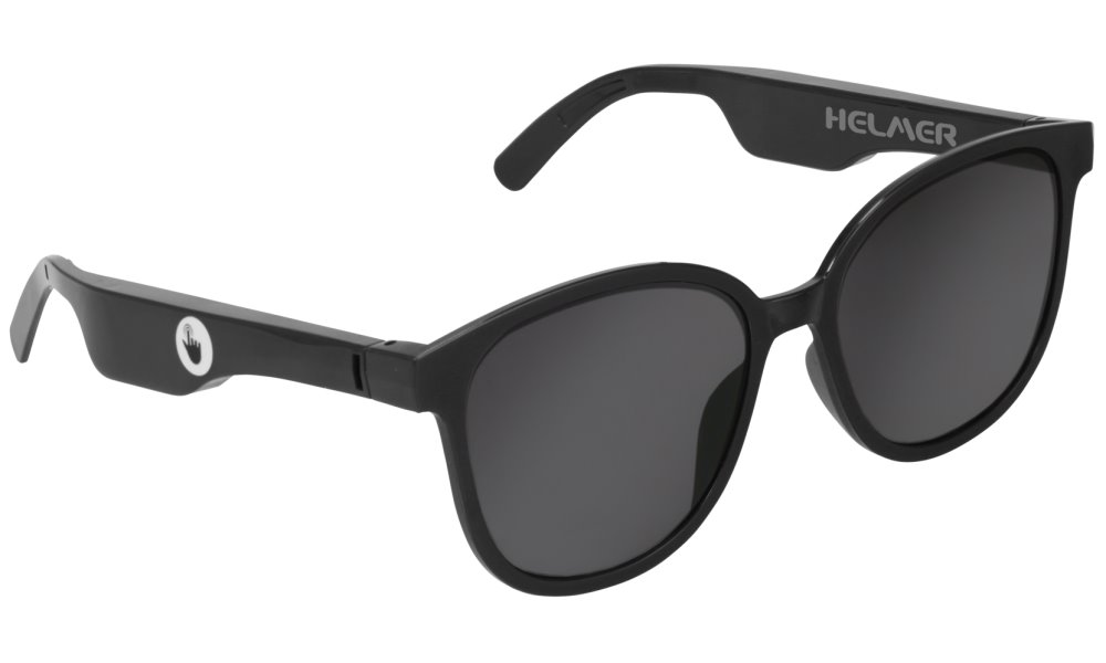 Helmer SG 11 černé HLMSG11bl HELMER chytré brýle SG 11/ polarizační/ dotykové/ UV 400/ Bluetooth/ repro/ sluchátka/ mikrofon/ černé