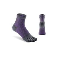Naturehike sportovní prstové ponožky fialové Naturehike prstové sportovní vlněné ponožky L fialové