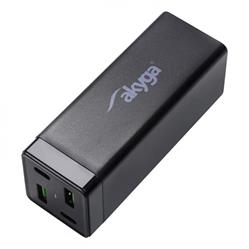 TRX Akyga AK-CH-17 Akyga USB nabíječka 2x USB-A + 2x USB-C PD 5-20 V / max 3.25A 65W Quick Charge 4+