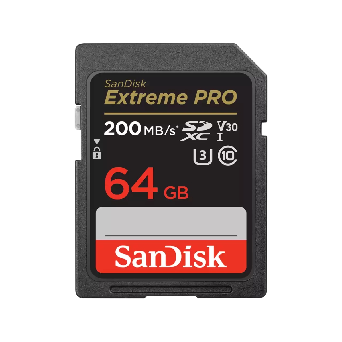 SanDisk SDXC karta 64GB Extreme PRO (200 MB/s Class 10, UHS-I U3 V30)
