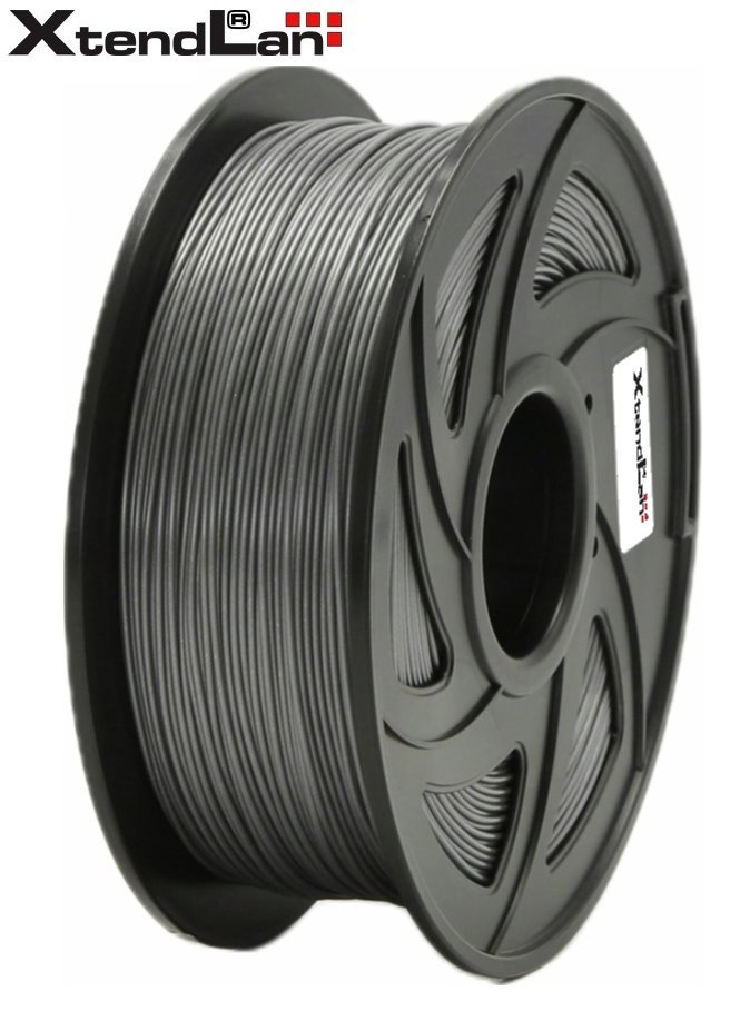 XtendLan filament PETG 1kg šedý