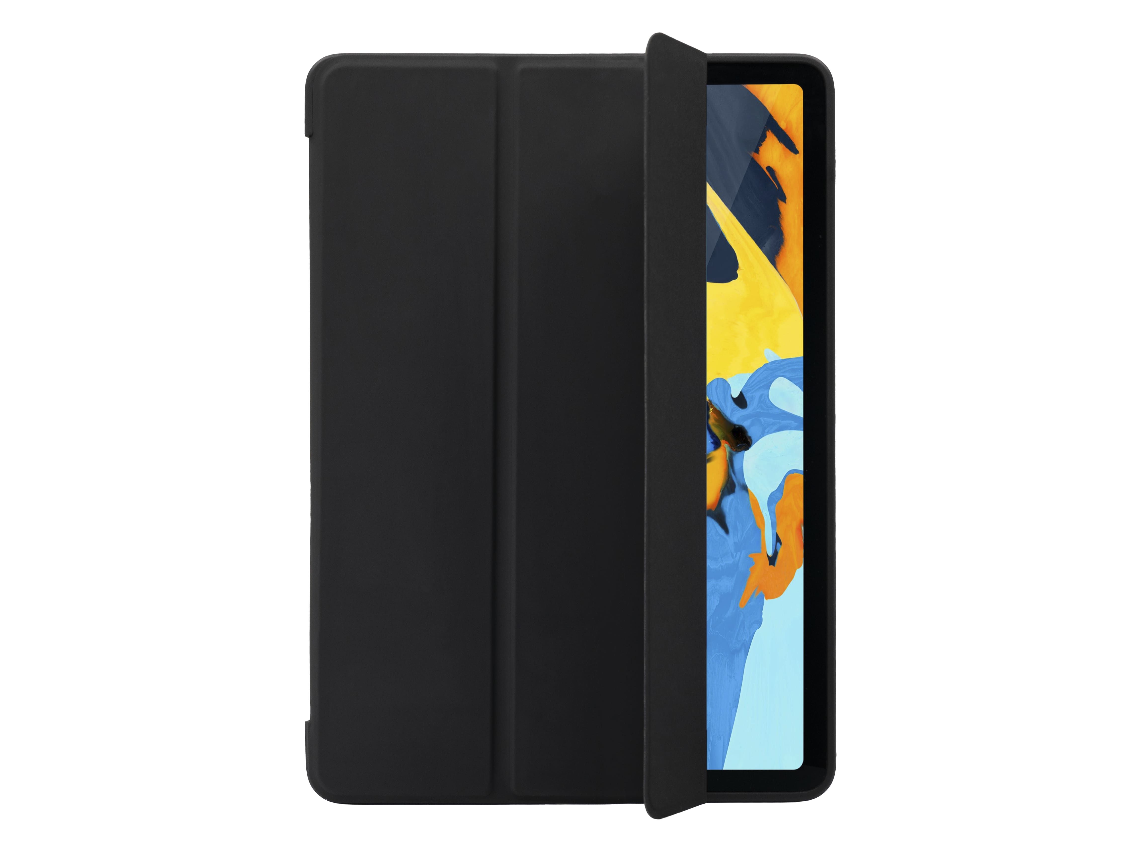 FIXED Pouzdro Padcover pro Apple iPad 10,2" (2019/2020/2021) se stojánkem, podpora Sleep and Wake, černé